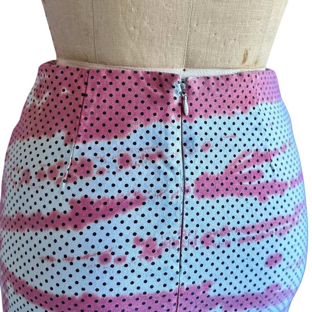 Womens Skirt Size Small Reworked Pencil Hippie Chic Festival Office Hippy Summer - Picture 5 of 7